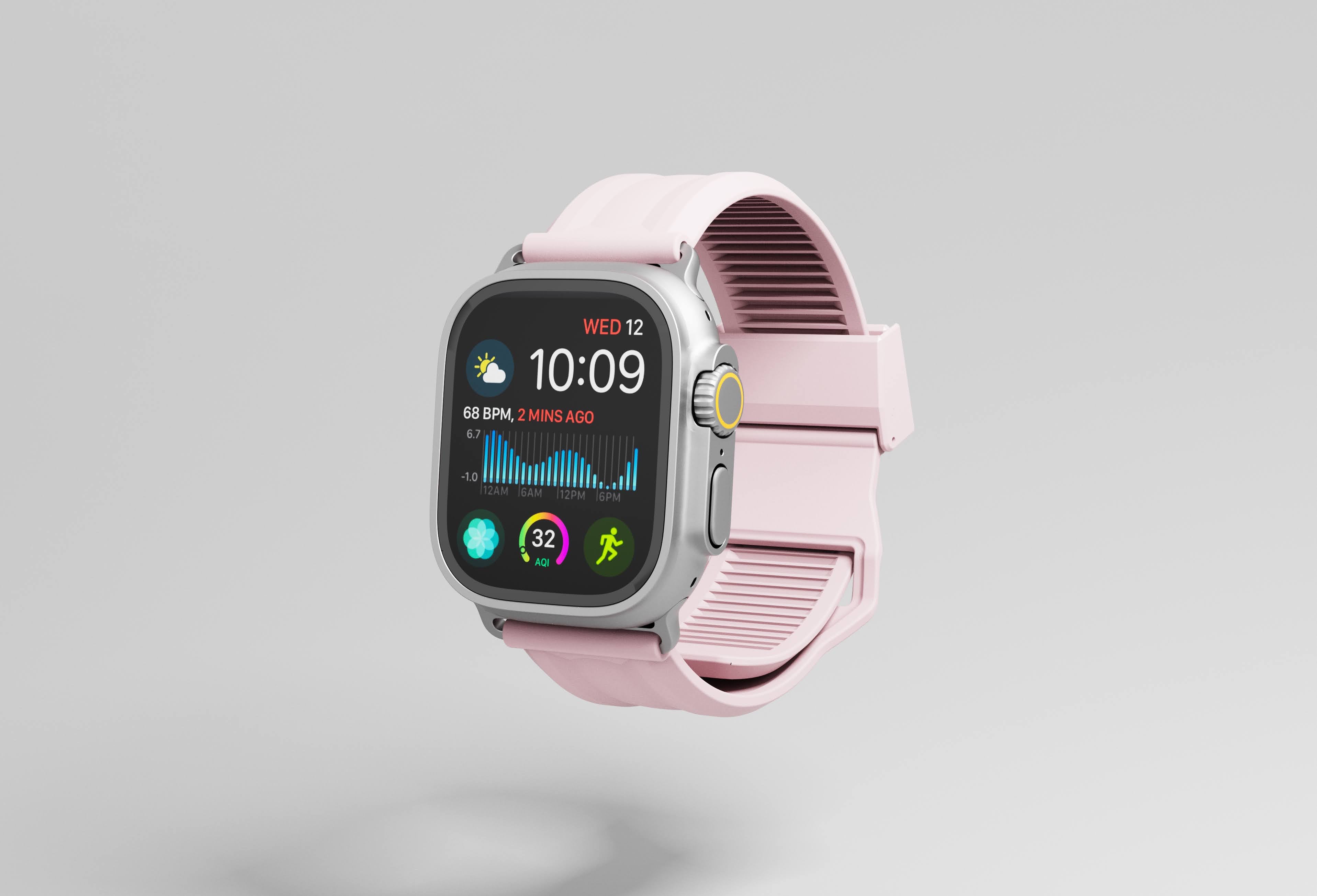 Coral Blossom Watchband