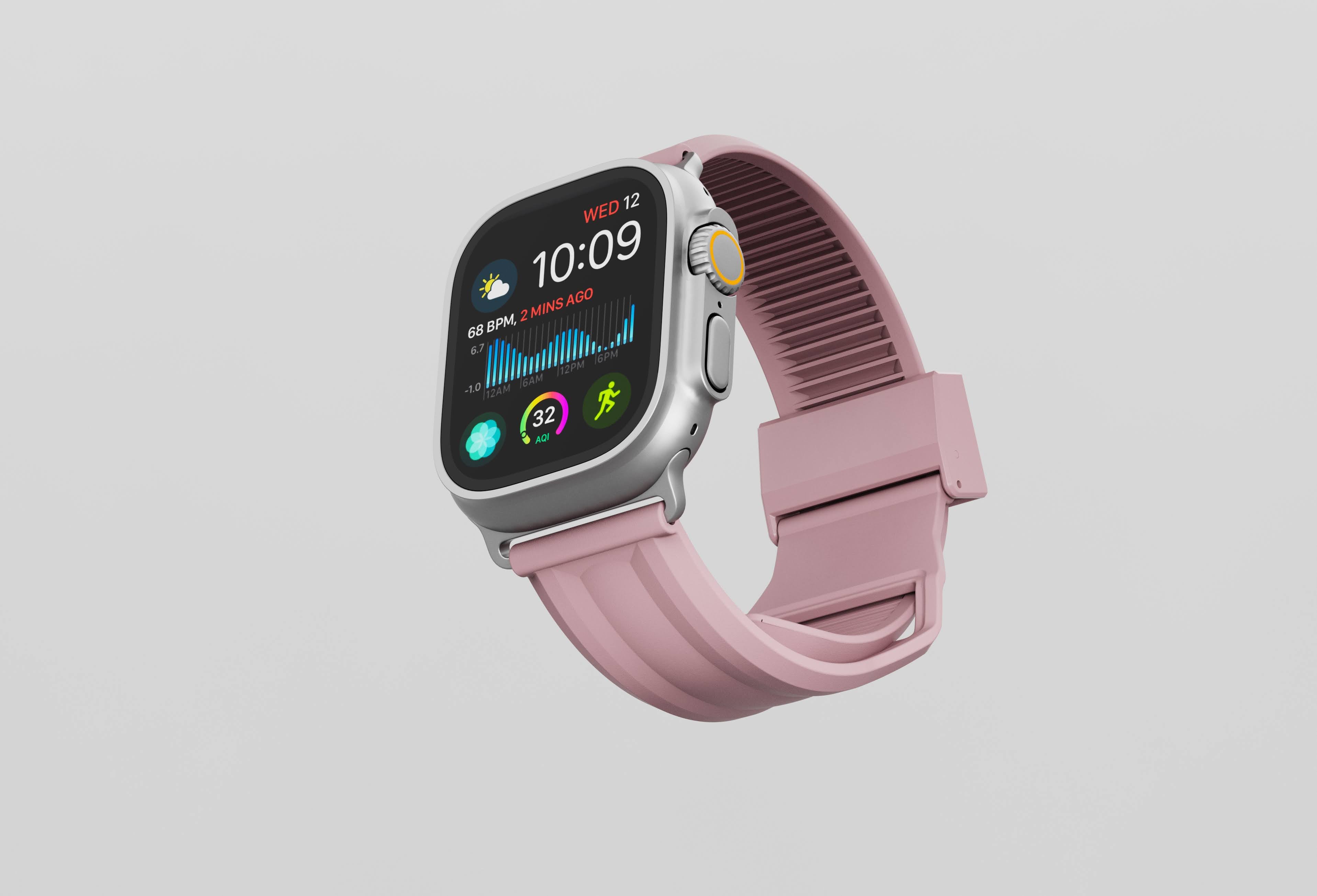 Coral Blossom Watchband